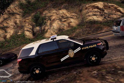 New Mexico State Police Ford Explorer Texture